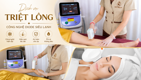 Triệt lông 5 vùng